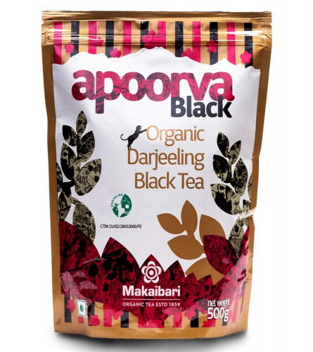 Makaibari Apoorva Organic Darjeeling Black Loose Leaf Tea 500 gm