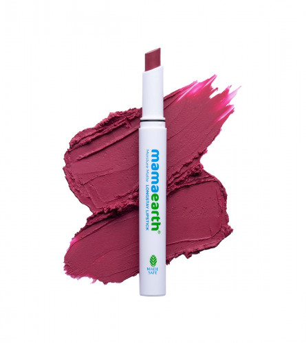 Mamaearth Moisture Matte Long stay Lipstick Candyfloss Pink - 2 G