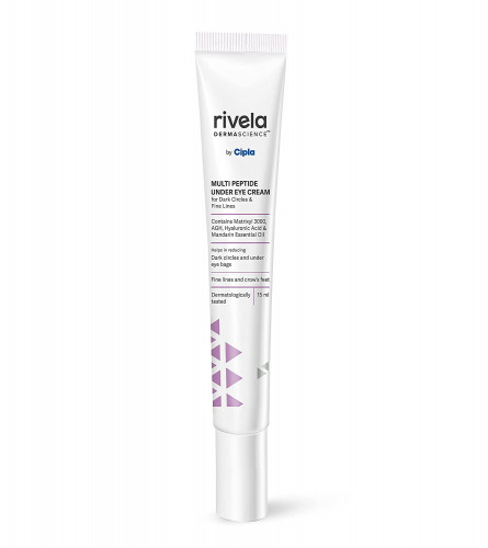 Rivela Dermascience Under Eye Cream By Cipla for Dark Circles, Puffy Eyes Lines