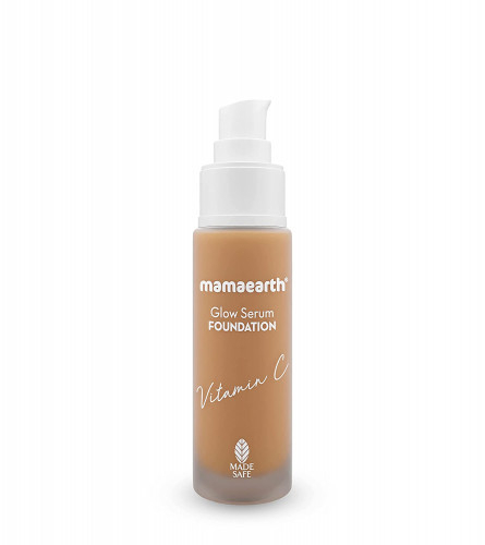 Mamaearth Glow Serum Foundation Lotion with Vitamin C & Turmeric -Warm Glow 30 ml