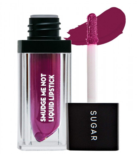 SUGAR Cosmetics Smudge Me Not Liquid Lipstick Wine And Shine 4.5 ml