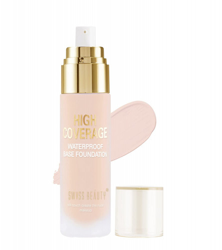 Swiss Beauty High Coverage Waterproof Base Foundation Rose Blush