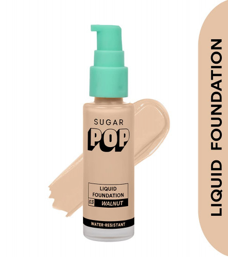 SUGAR POP Liquid Foundation – Walnut 30 ml (Pack Of 2)