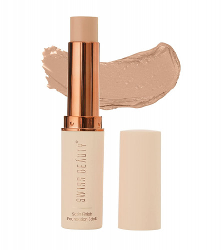 Swiss Beauty Satin Finish Panstick Foundation - Warm Honey 7 gm (Pack Of 2)
