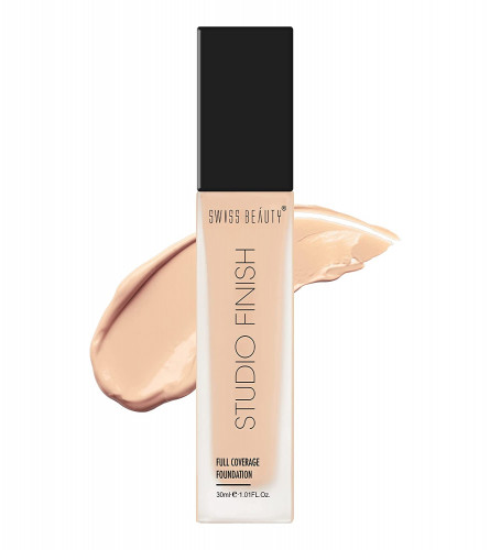 Swiss Beauty Studio Full Coverage Cream Foundation -  Ivory Rose