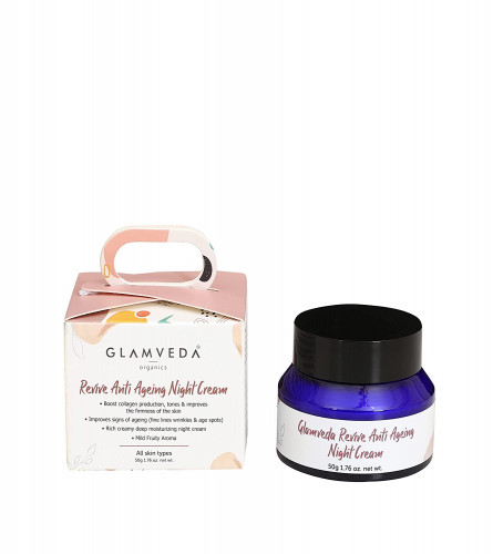 Glamveda Revive Anti Ageing Deep Moisturising Night Cream