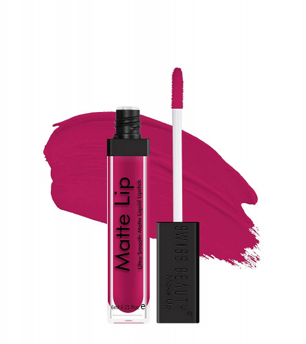 Swiss Beauty Ultra Smooth Matte Liquid Lipstick - Electric Pink