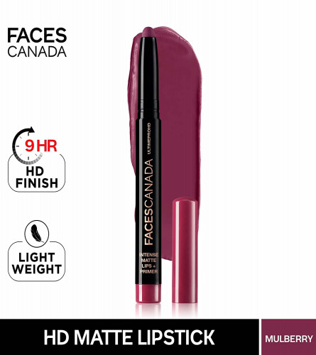 FACES CANADA Ultime Pro HD Intense Matte Lips + Primer - Mulberry Magic