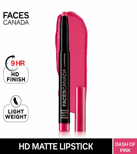 FACES CANADA Ultime Pro HD Intense Matte Lips + Primer - Dash Of Pink