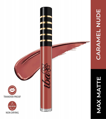 Iba Maxx Matte Liquid Lipstick - Caramel Nude