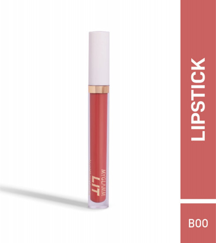 MyGlamm LIT Liquid Matte Lipstick - Boo (Pink) 3 ml (Pack Of 2)