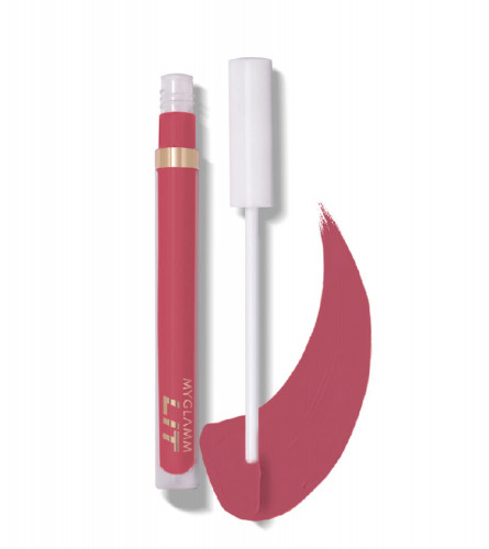 MyGlamm LIT Liquid Matte Lipstick - Brown & Nudes 3 ml (Pack Of 2)