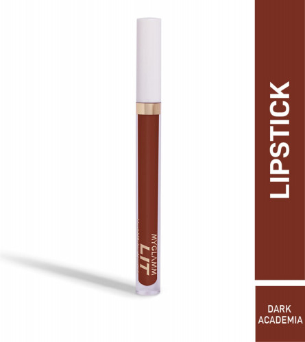 MyGlamm LIT Liquid Matte Lipstick - Dark Academia 3 ml (Pack Of 2)