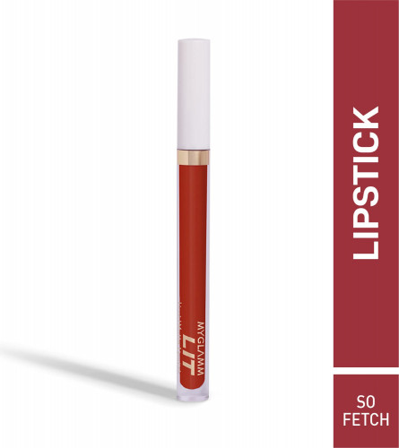 MyGlamm LIT Liquid Matte Lipstick - So Fetch 3 ml (Pack Of 2)