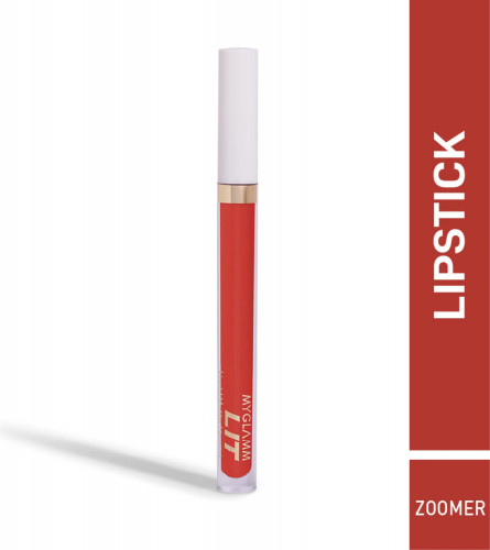 MyGlamm LIT Liquid Matte Lipstick - Zoomer 3 ml (Pack Of 2)