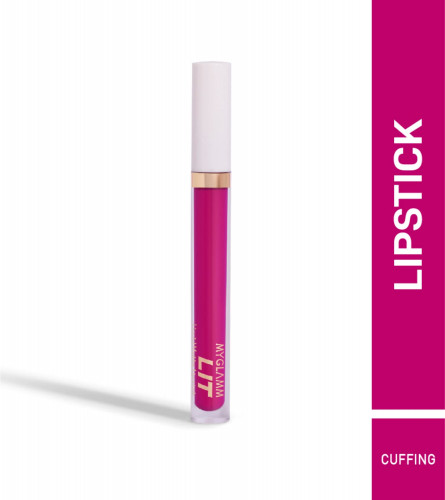 MyGlamm LIT Liquid Matte Lipstick - Cuffing 3 ml (Pack Of 2)