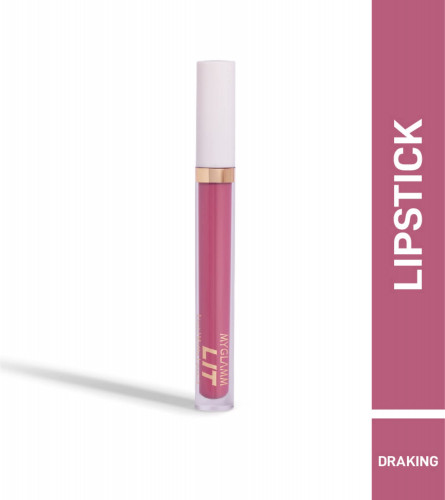 MyGlamm LIT Liquid Matte Lipstick - Draking 3 ml (Pack Of 2)