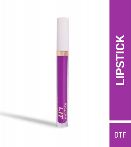 MyGlamm LIT Liquid Matte Lipstick - Dtf 3 ml (Pack Of 2)