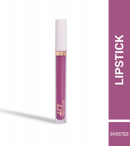 MyGlamm LIT Liquid Matte Lipstick - GHOSTED 3 ml (Pack Of 2)