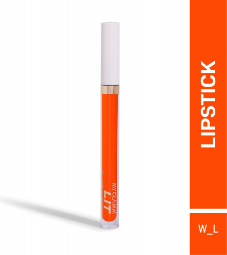 MyGlamm LIT Liquid Matte Lipstick - W/L (Orange)