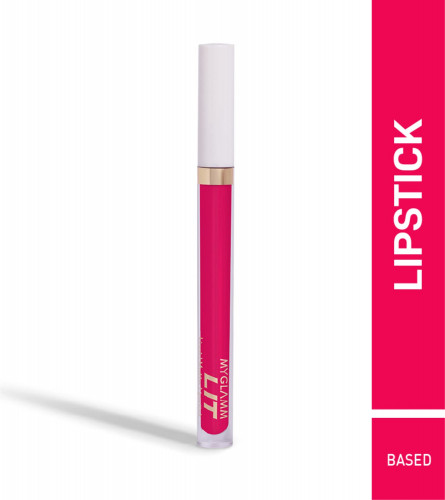 MyGlamm LIT Liquid Matte Lipstick - Based (Pink)