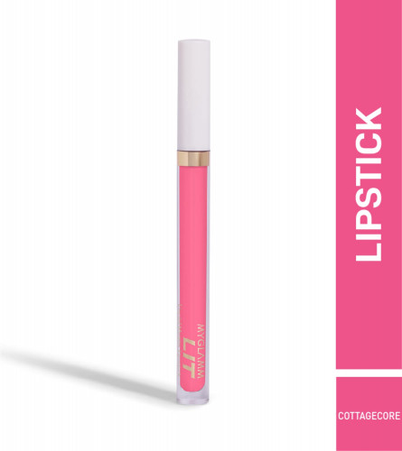 MyGlamm LIT Liquid Matte Lipstick - Cottagecore (Pink)