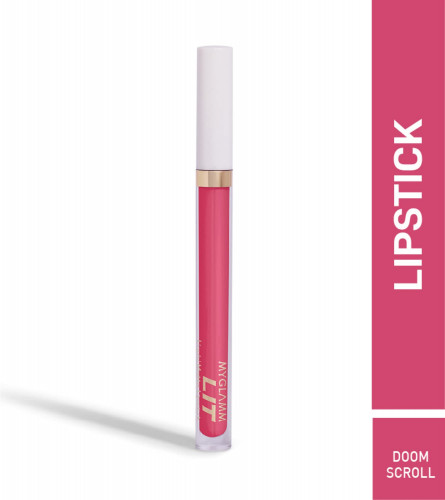 MyGlamm LIT Liquid Matte Lipstick - Doomscroll (Pink)