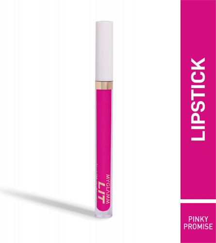 MyGlamm LIT Liquid Matte Lipstick - Pinky promise (Pink)