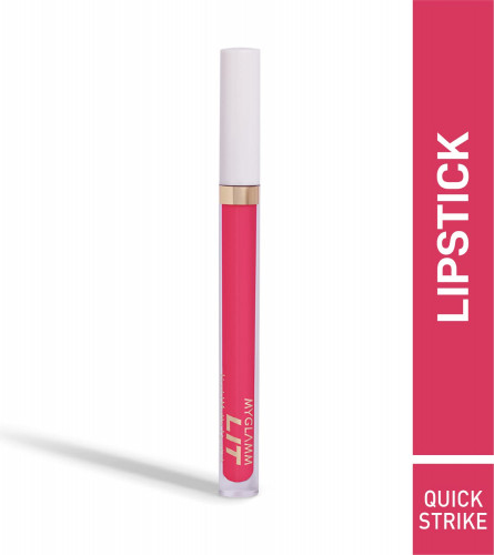 MyGlamm LIT Liquid Matte Lipstick - Quick strike (Pink)