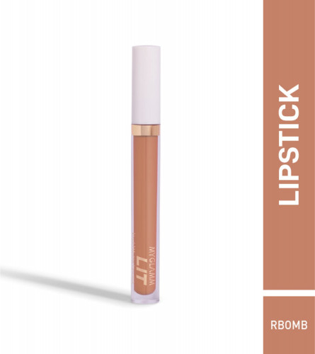 MyGlamm LIT Liquid Matte Lipstick - Rbomb (Pink)