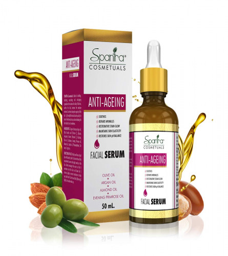 Spantra Anti Aging Serum for Face Revitalizes Healthy Skin Deeply Penetrates