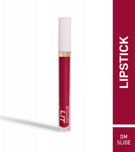 MyGlamm LIT Liquid Matte Lipstick - Dm Slide