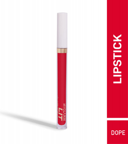 MyGlamm LIT Liquid Matte Lipstick - Dope 3 ml (Pack Of 2)