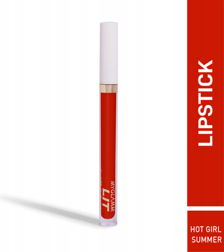 MyGlamm LIT Liquid Matte Lipstick - Hot Girl Summer (Red)
