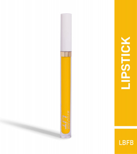 MyGlamm LIT Liquid Matte Lipstick - LB/FB (Yellow) 3 ml