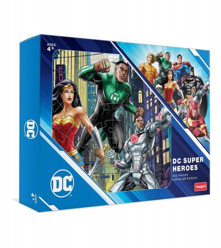 Funskool Play & Learn - DC Superhero Puzzle, 103