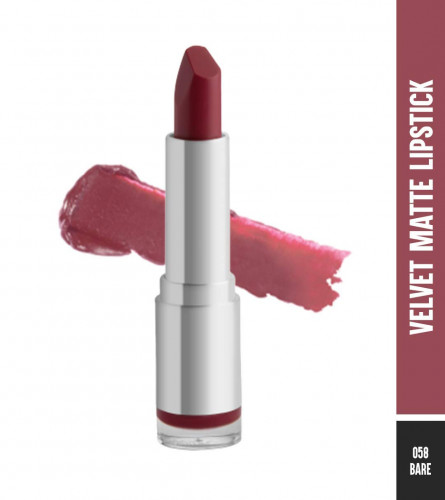 Colorbar Velvet Matte Lipstick Bare, 4.2g (Pack Of 2)
