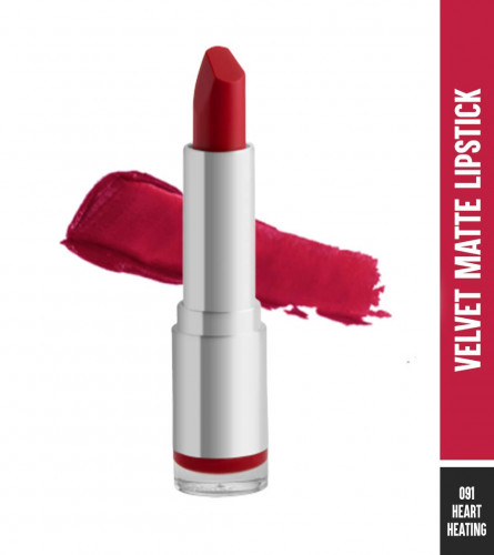 Colorbar Velvet Matte Lipstick Heart Heating, 4.2g (Pack Of 2)