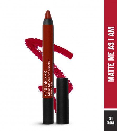 Colorbar Matte me as I am Lipcolor - Prank Red