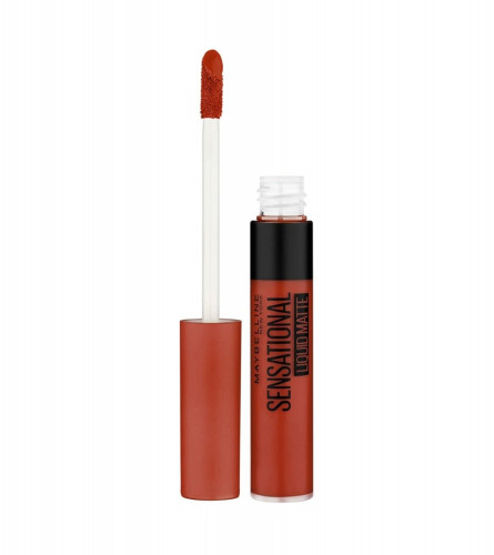 Maybelline New York Sensational Liquid Matte Lipstick More than Red