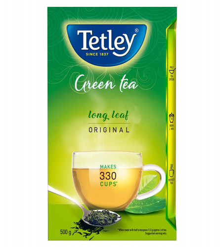 Tetley Long Leaf Original All-natural Green Tea with Anti-Oxidant Green Tea 500g Free Shipping World