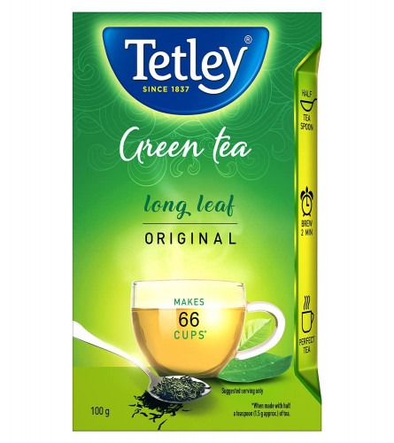 Tetley Long Leaf Original All-natural Green Tea with Anti-Oxidant Green Tea 100g Free shipping world