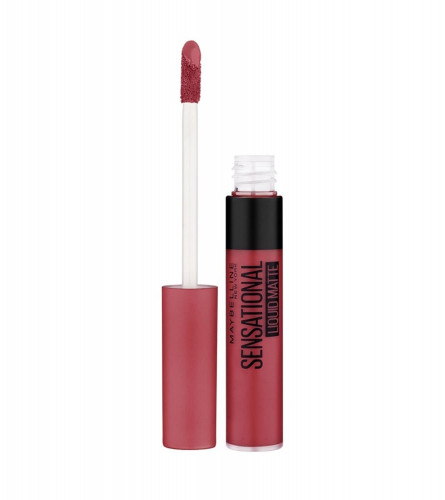 Maybelline New York Sensational Liquid Matte Lipstick Peach Addict
