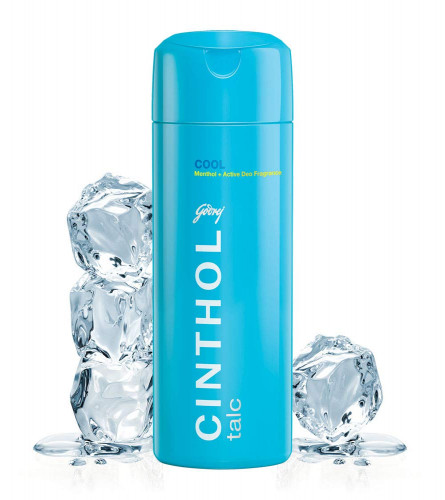 Godrej Cinthol Cool Talcum Powder menthol + active Deo fragrance