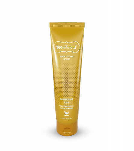 Teenilicious Gold Sparkle Body Lotion 150 ml
