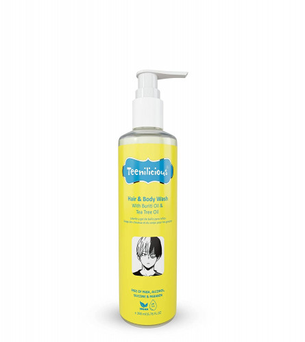 Teenilicious Hair & Body Wash With Buriti Oil & Tea Tree Oil