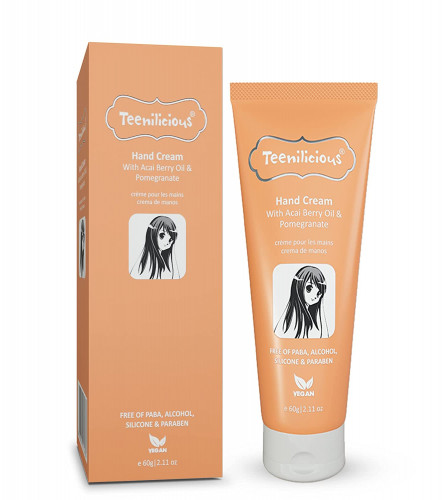 Teenilicious Hand Cream With Acai Berry Oil & Pomegranate for Women