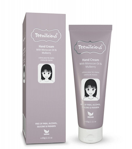 Teenilicious Hand Cream With Moroccan Oil & Mulberry for Women