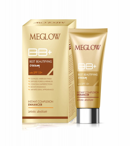 Meglow Best Beautifying BB+ Cream 30 gm (Pack of 2)