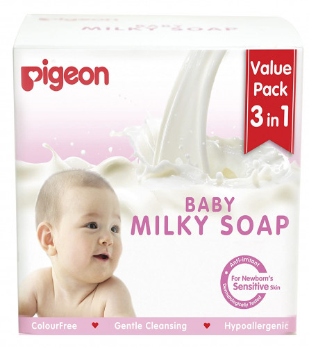 Buy Pigeon Baby Milky Soap 75 G (Pack Of 6)